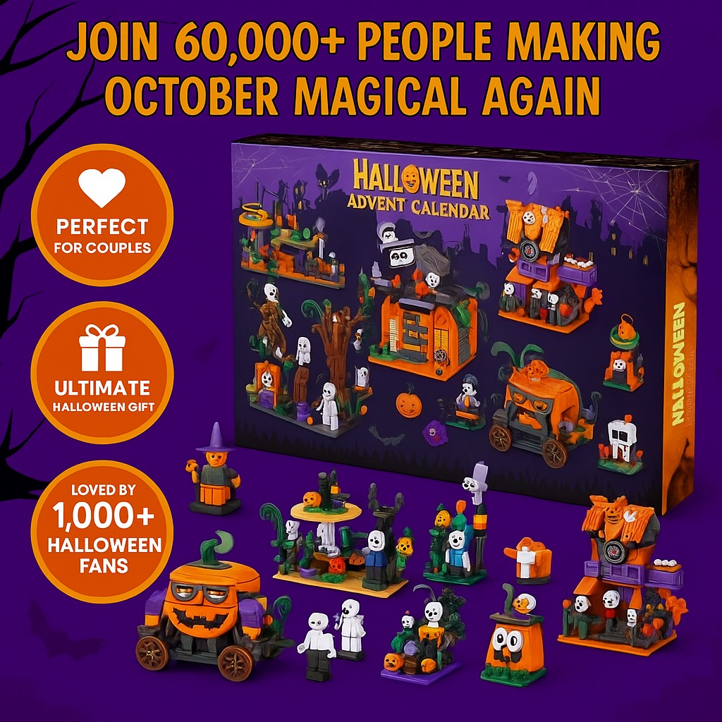 SpookyBricks™ Halloween Advent Calendar 31 Night Build Set