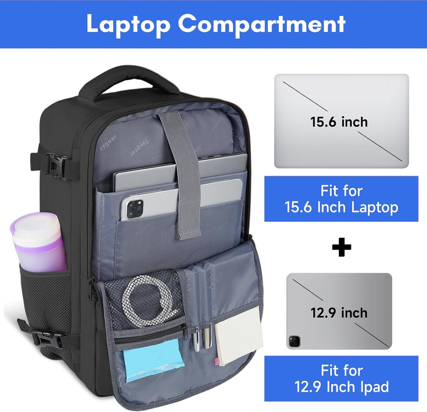 Taygeer™ Travel Laptop Backpack for Men and Women