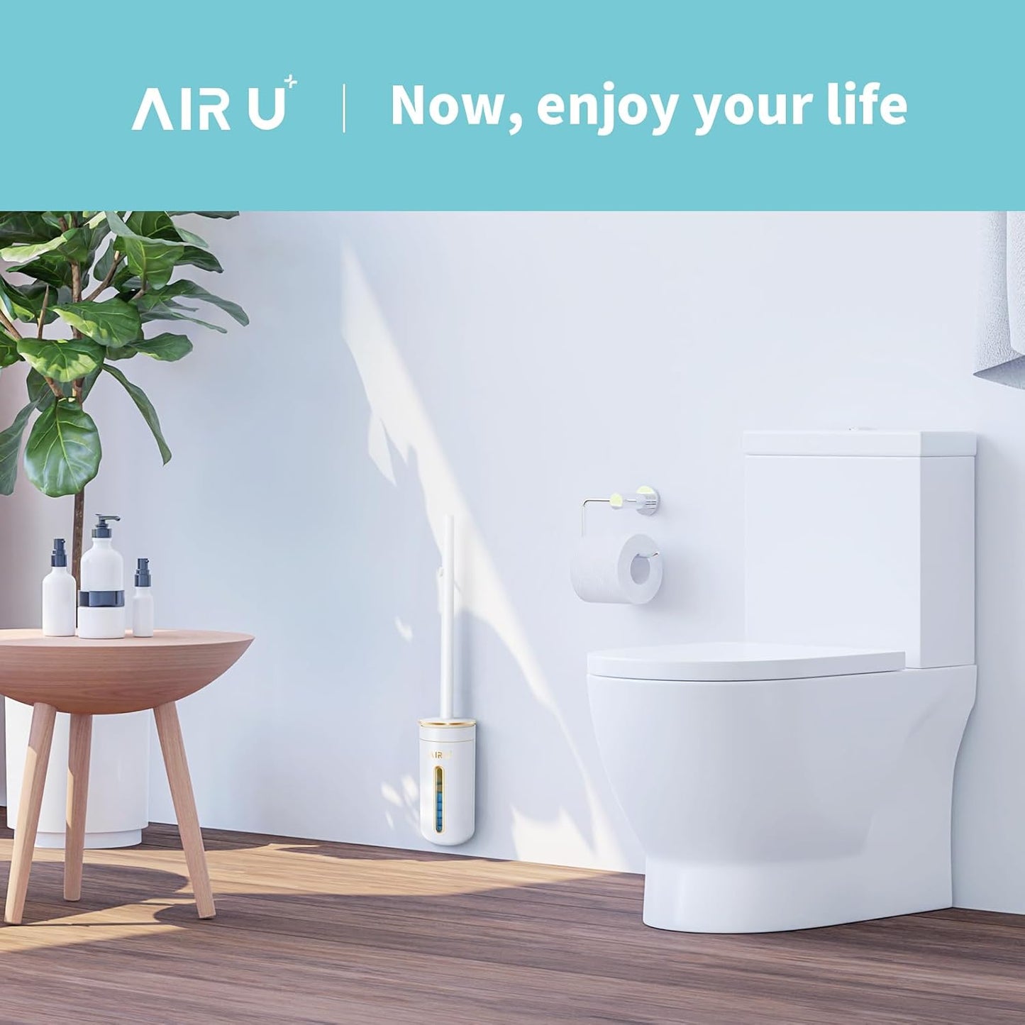 HygieniClean™ Disposable Toilet Brush Set