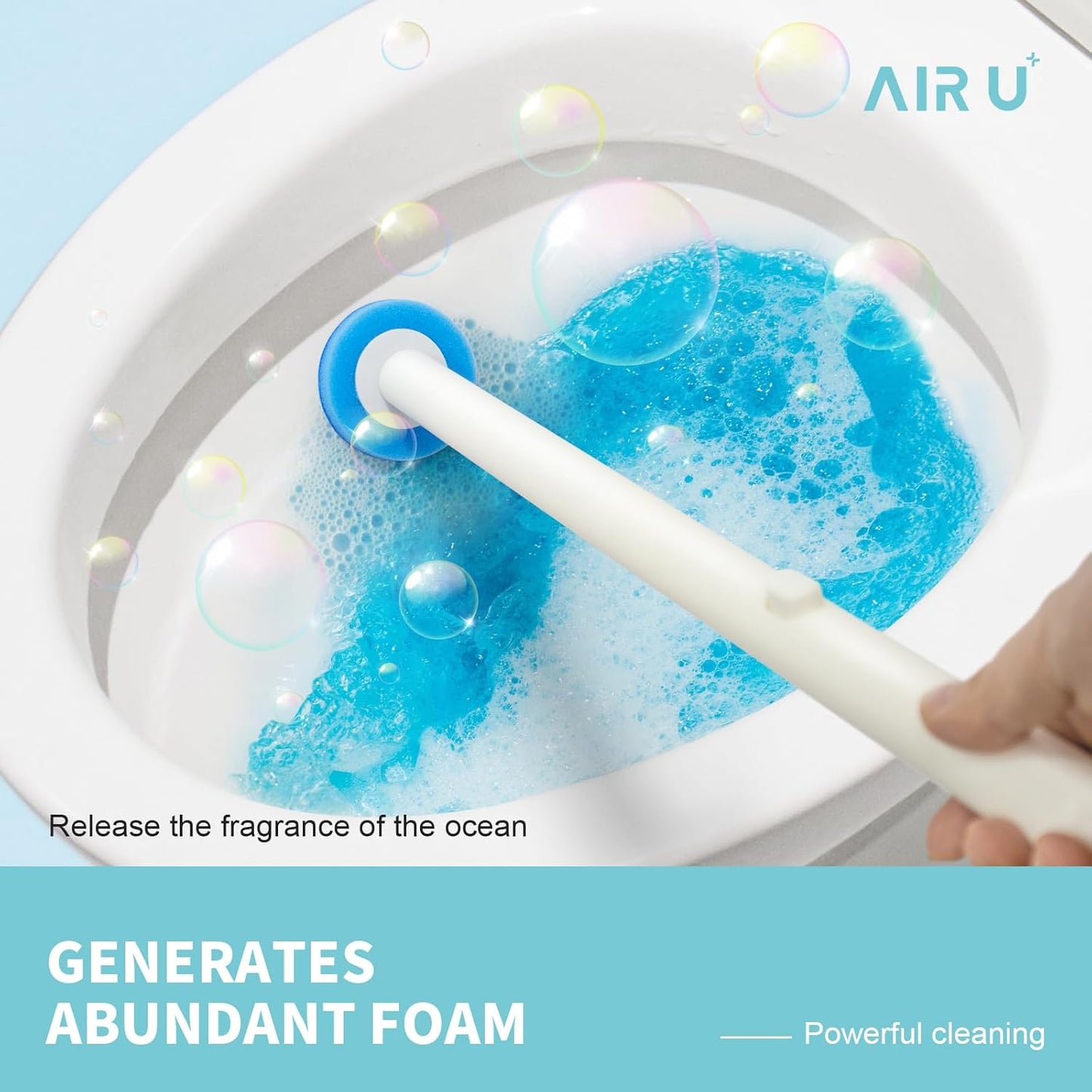 HygieniClean™ Disposable Toilet Brush Set