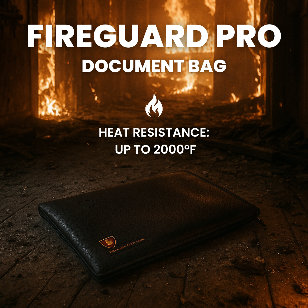FireGuard Pro: Military-Grade Fire Protection Document Bag