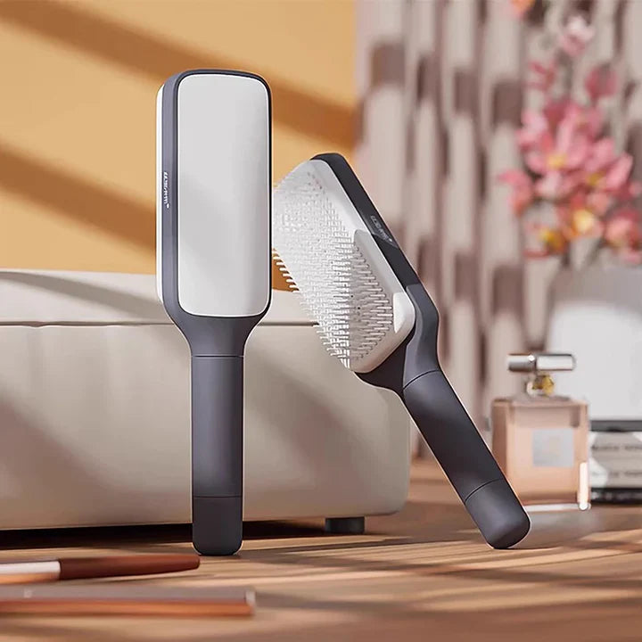 BrushEase™ Self-Cleaning Detangling Hairbrush