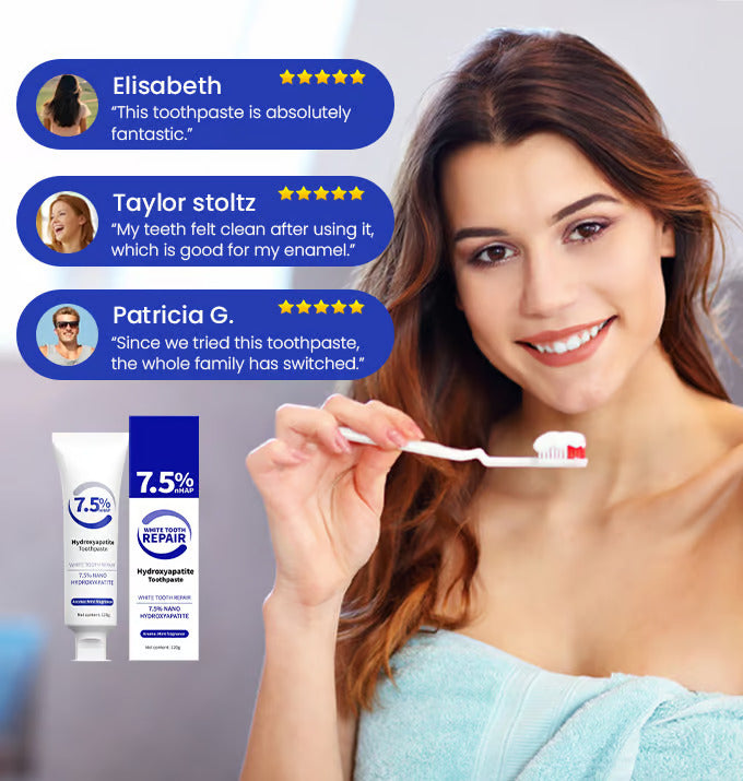 HydroxyGlow™ - Hydroxyapatite Toothpaste