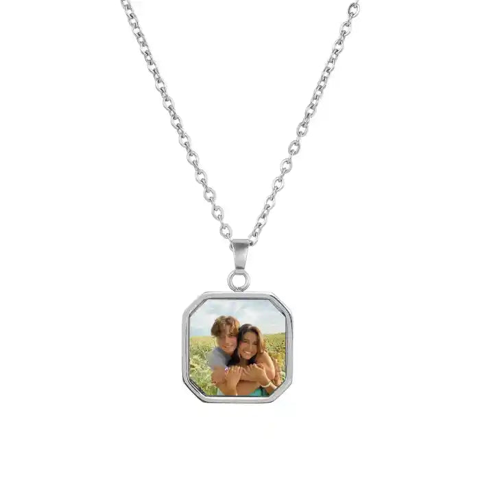SecretSnap™ Heat-Activated Hidden Photo Necklace