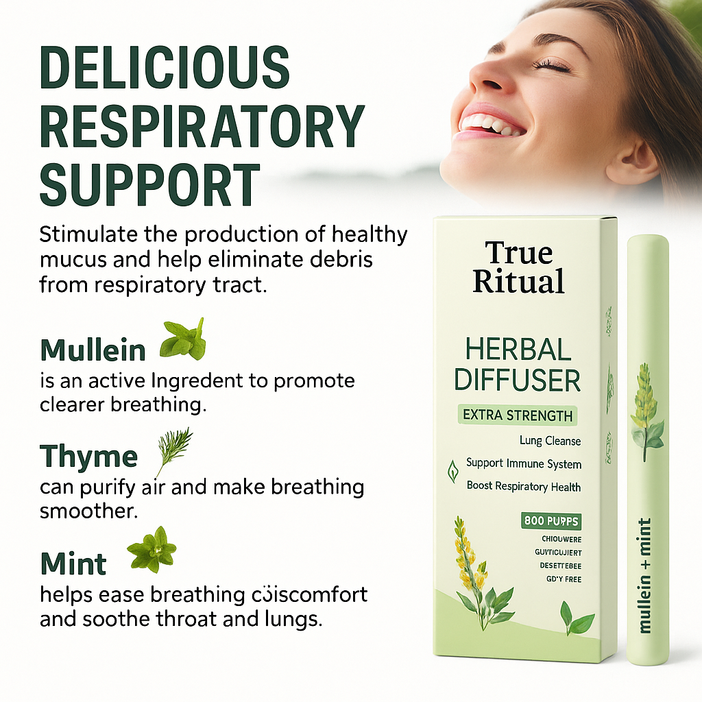 LungBloom™ Herbal Respiratory Support Blend