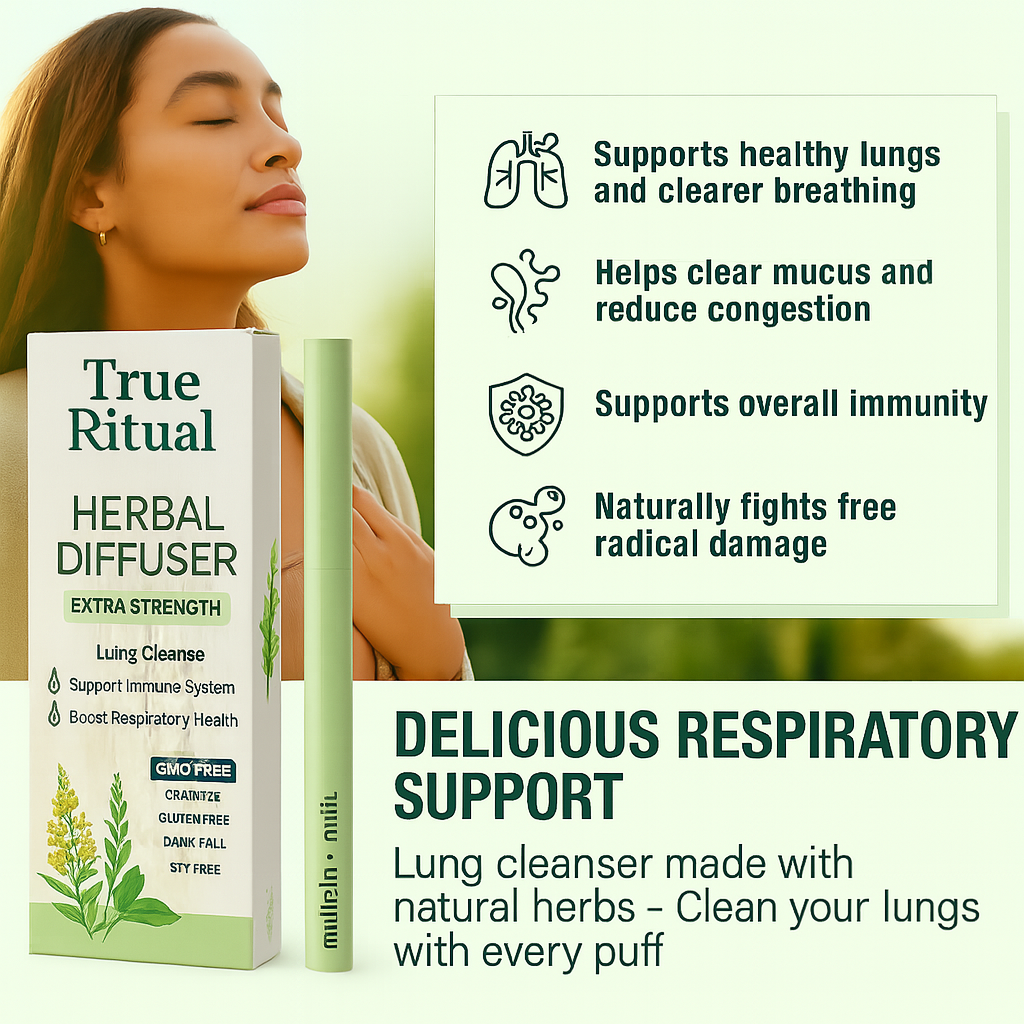 LungBloom™ Herbal Respiratory Support Blend