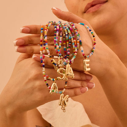 Elegant Personalized Letter Initial Necklace for Custom Style™