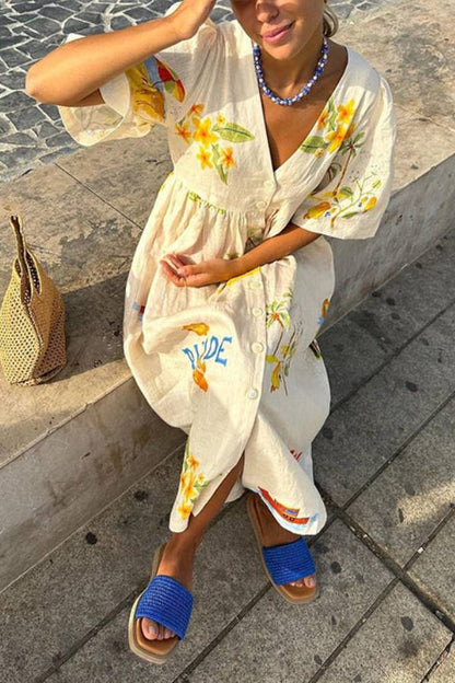 Soléa™ Linen Dress