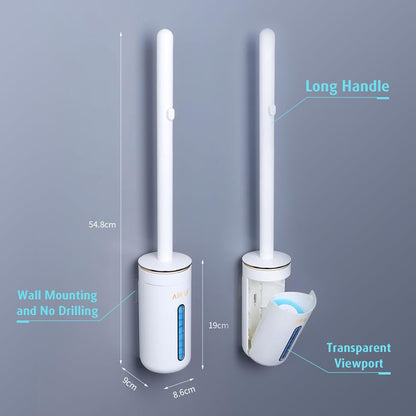 HygieniClean™ Disposable Toilet Brush Set