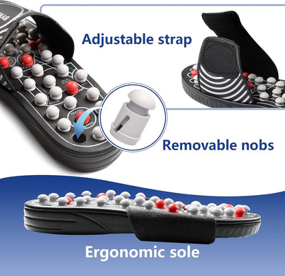 ReflexStep™ Acupressure Slippers