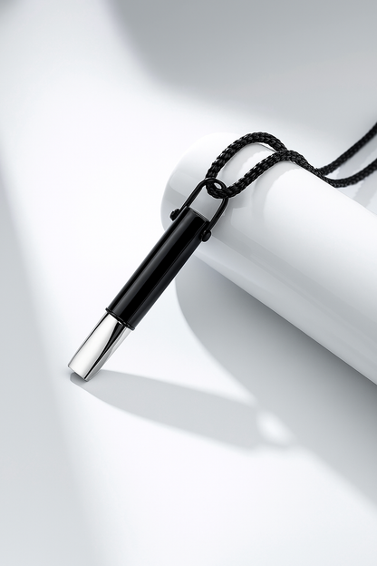 BreatheFree Resistance Necklace for Mindful Airflow Control Smoking Cessation™