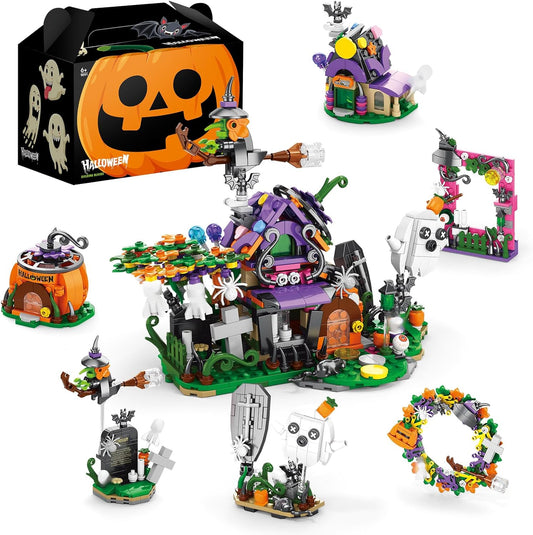 SpookyBricks™ Halloween Building Set Boo Box with 400+ Pieces™