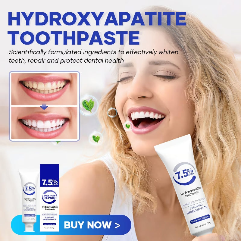 HydroxyGlow™ - Hydroxyapatite Toothpaste