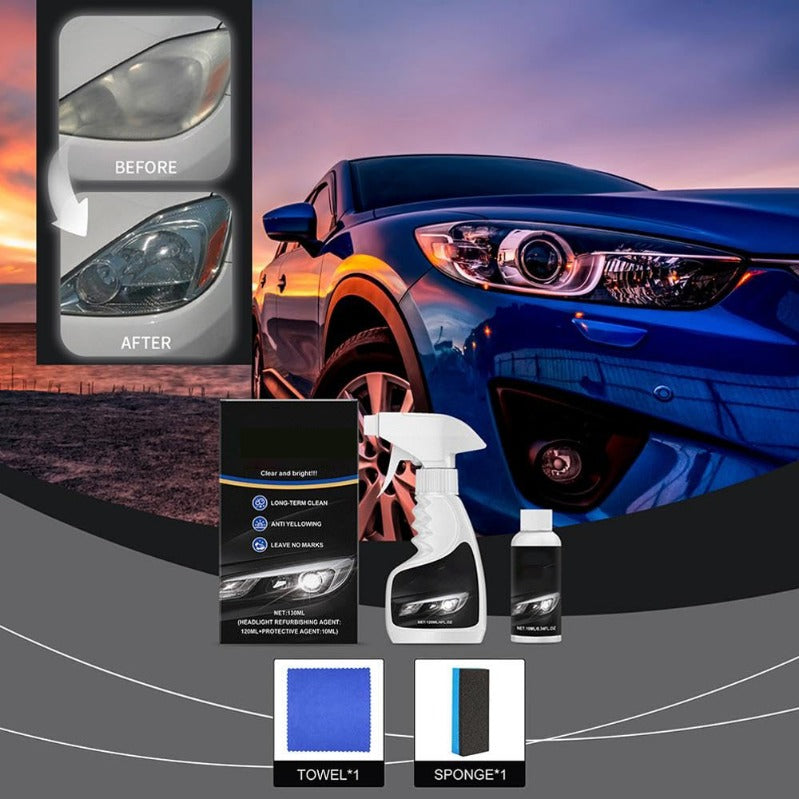 Premium Headlight Restoration Kit for Clear Bright Lenses™