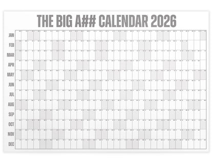 Big A Calendar Premium Year-At-A-Glance Wall Organizer Calendar™