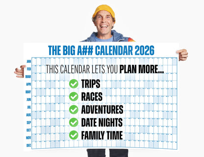Big A Calendar Premium Year-At-A-Glance Wall Organizer Calendar™