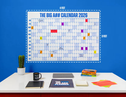Big A Calendar Premium Year-At-A-Glance Wall Organizer Calendar™