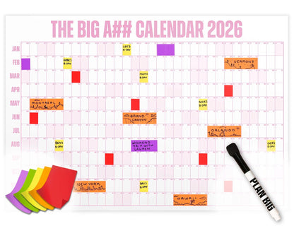 Big A Calendar Premium Year-At-A-Glance Wall Organizer Calendar™