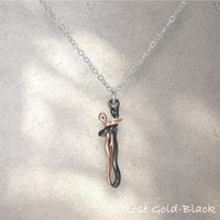 Black-Rose Gold