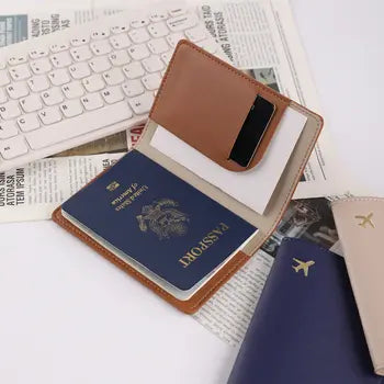 Customizable RFID Blocking Waterproof Travel Passport Holder Wallet™
