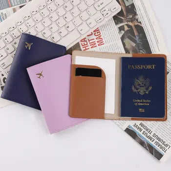 Customizable RFID Blocking Waterproof Travel Passport Holder Wallet™