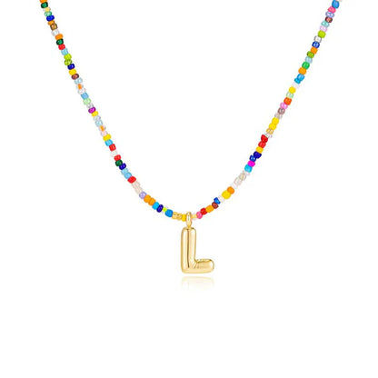 Elegant Personalized Letter Initial Necklace for Custom Style™