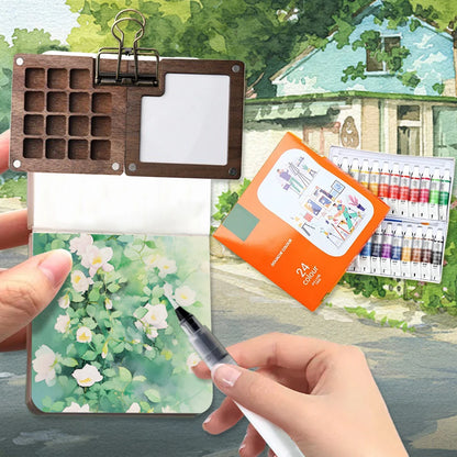 SketchMate™ Water Color Travel Set