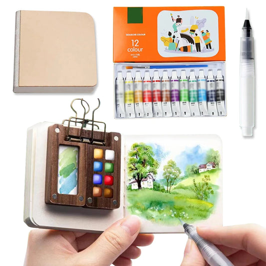 SketchMate™ Water Color Travel Set