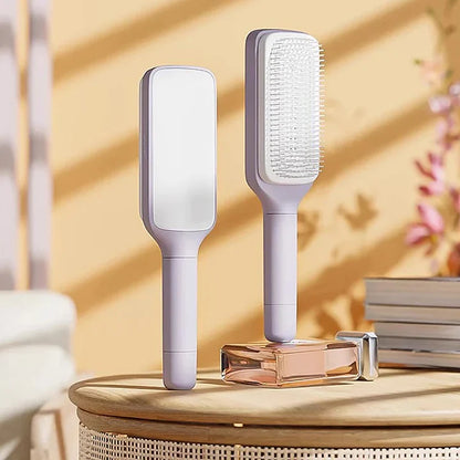 BrushEase™ Self-Cleaning Detangling Hairbrush