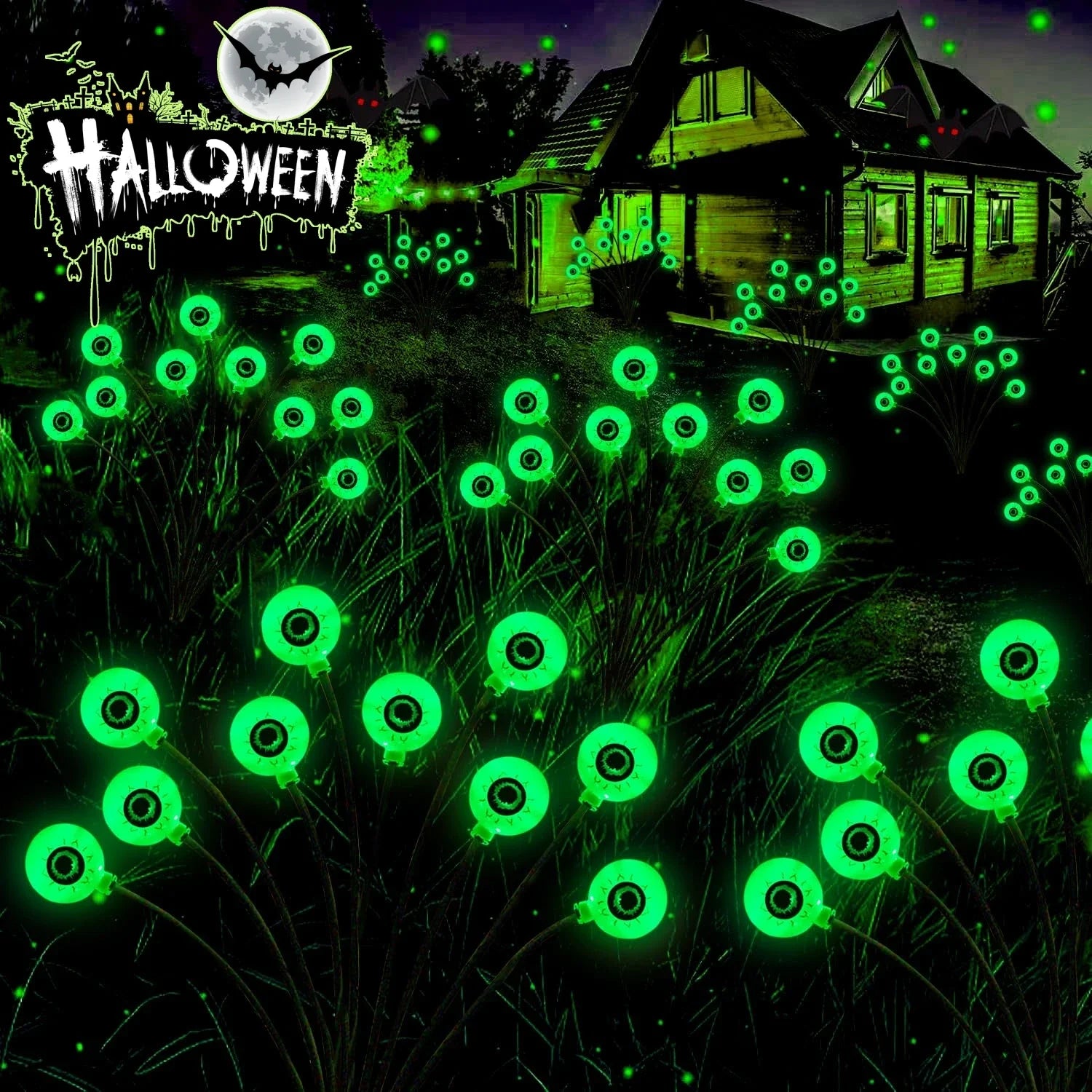 2026 Halloween LED Eyeball Outdoor Solar Garden Light™