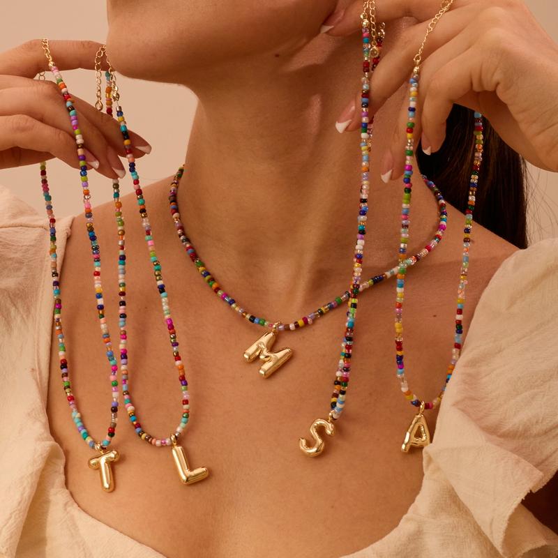 Elegant Personalized Letter Initial Necklace for Custom Style™