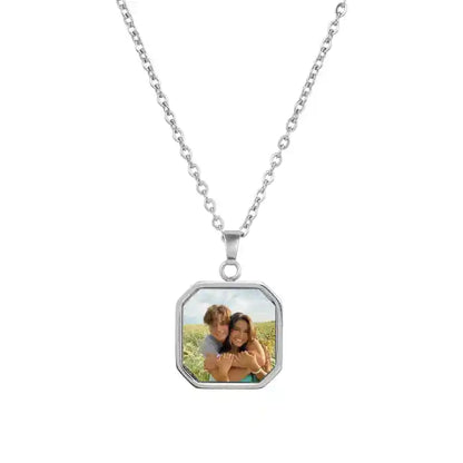SecretSnap™ Heat-Activated Hidden Photo Necklace